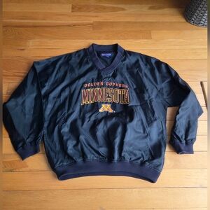 Vintage‎ University Of Minnesota Pullover Windbreaker Size Med